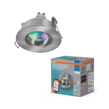 OSRAM SMART+ MATTER beltéri spot lámpa, GU10 foglalat, 4,7W, 2700–6500K állítható