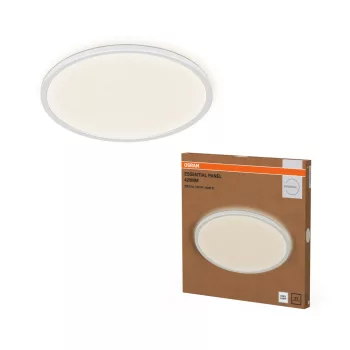 OSRAM Essentials beltéri LED panel, 28W, 4000K természetes fehér, 2700lm, IP20, fehér