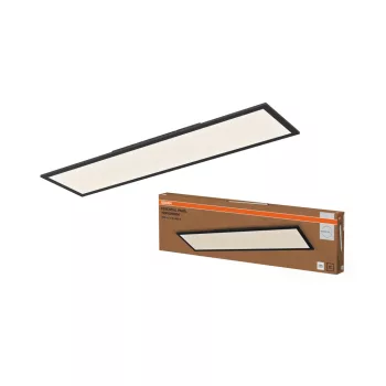 OSRAM Essentials beltéri LED panel, 24W, 4000K természetes fehér, 2100lm, IP20, fekete