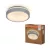 OSRAM Essentials Orbis kerek mennyezeti lámpa, beltéri, ezüst, E27, fém, IP20, hossz: 95 mm, átmérő: 220 mm ( 4058075855205 )