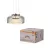 OSRAM Dekor Glow LED függő lámpa, beltéri, sötétszürke, fekete, 2500 lm, 32 W, 3000 K, acél és üveg, IP20, átmérő: 380 mm, hossz: 1200 mm, kattintásos színhőmérséklet-szabályozással, dimmelhető ( 4058075855694 )