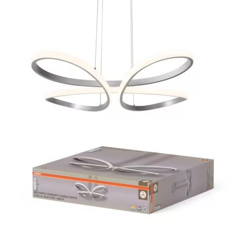 OSRAM Dekor Pillangó beltéri LED függeszték, 40W, 2600–6000K állítható, 2800lm, IP20