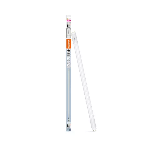 OSRAM LED üveg T8 fénycső, G13 foglalat, 8W, 900lm, 4000K semleges fehér, 603mm, LED izzó