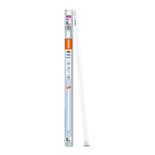 OSRAM mozgásérzékelős LED T8 fénycső, G13 foglalat, 6,8W, 1100lm, 4000K, 603mm, üveg