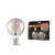 OSRAM Vintage 1906 dimm. LED, Globe üveg búra, füst E27, 7,8W, 360lm, 1800K extra meleg fehér 2db