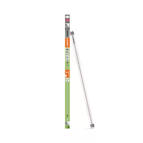 OSRAM FLUORA LED üveg növénynevelő T8 fénycső, G13 foglalat, 6,6W, 450lm, 2500K meleg fehér, 604mm