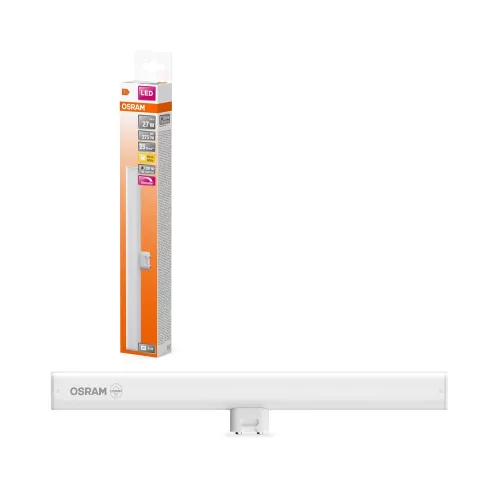 OSRAM dimmelhető LED izzó, lineáris forma, matt búra, S14d foglalat, 3W, 275lm, 2700K meleg fehér