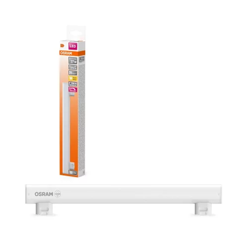 OSRAM dimmelhető LED izzó, lineáris forma, matt búra, S14s foglalat, 3W, 275lm, 2700K meleg fehér