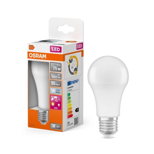 OSRAM Superstar LED izzó, classic forma, matt búra, E27 foglalat, 10W, 1055lm, 4000K semleges fehér