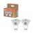 OSRAM Superstar+ LED izzó spot forma (PAR16), GU10 foglalat, 2W, 360lm, 2700K meleg fehér 2db