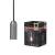 OSRAM Vintage 1906 kerek függő lámpa, beltéri, króm, E27, acél, IP20, átmérő: 100 mm, hossz: 1640 mm ( 4099854419539 )