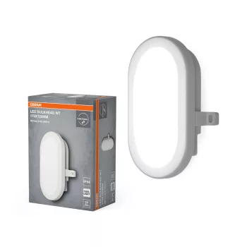   OSRAM Bulkhead kerek hajólámpa formájú LED mennyezeti / fali lámpa, beltéri, fehér, 420 lm, 6 W, 4000 K, (PC), IP54, átmérő: 168 mm ( 4099854428715 )