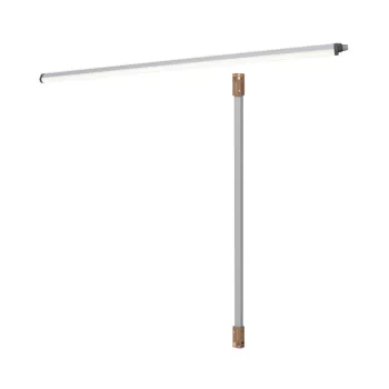   OSRAM Essentials por- és páramentes integrált LED mennyezeti / fali lámpatest, beltéri, szürke, 6000 lm, 50 W, 4000 K, (PC), IP65, hossz: 1540 mm ( 4099854428753 )