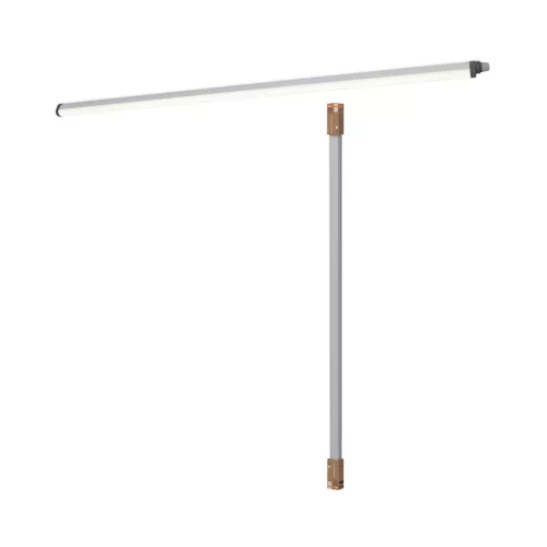 OSRAM Essentials por- és páramentes integrált LED mennyezeti / fali lámpatest, beltéri, szürke, 6000 lm, 50 W, 4000 K, (PC), IP65, hossz: 1540 mm ( 4099854428753 )