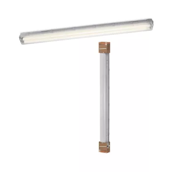   OSRAM Essentials por- és páramentes mennyezeti / fali armatúra LED fénycsőhöz, beltéri, szürke, 2400 lm, 30 W, 4000 K, műanyag, IP65, hossz: 1261 mm ( 4099854428852 )
