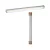 OSRAM Essentials por- és páramentes mennyezeti / fali armatúra LED fénycsőhöz, beltéri, szürke, 2400 lm, 30 W, 4000 K, műanyag, IP65, hossz: 1261 mm ( 4099854428852 )
