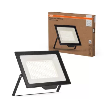   OSRAM Essentials LED reflektor, kültéri, fekete, 15000 lm, 150 W, 4000 K, alumínium, IP65, hossz: 337 mm ( 4099854429651 )