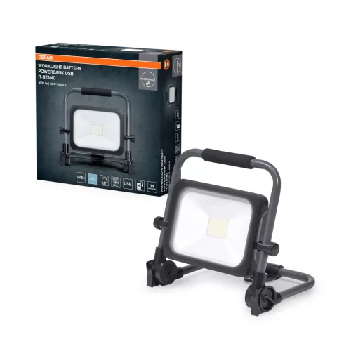 OSRAM Worklights kültéri LED munkalámpa, 30W, 6500K hideg fehér, 3000lm, IP54, prémium világítás