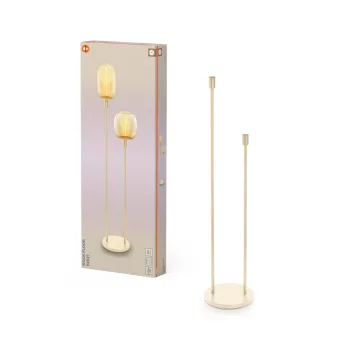   OSRAM Dekor pálca bézs álló lámpa, beltéri, bézs, 2 × E27, acél, IP20, átmérő: 320 mm, magasság: 1460 mm ( 4099854440328 )