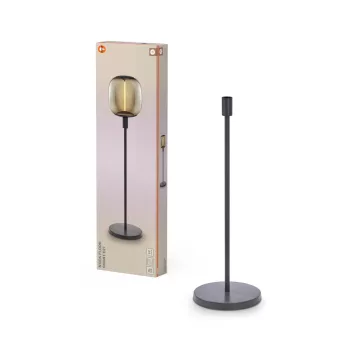   OSRAM Dekor pálca sötétszürke álló lámpa, beltéri, sötétszürke, E27, acél, IP20, átmérő: 260 mm, magasság: 780 mm ( 4099854440403 )