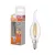 OSRAM Superstar dimmelhető LED gyertya izzó, átlátszó üveg, E14 foglalat, 3,4W, 2700K, 470lm