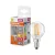 OSRAM Superstar dimmelhető LED kisgömb izzó, átlátszó üveg, E14 foglalat, 3,4W, 2700K, 470lm