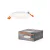 OSRAM keskeny beépíthető LED spot és downlight, beltéri, fehér, 550 lm, 8 W, 3000 K, PP és PA, IP20, átmérő: 120 mm ( 4099854444852 )