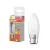OSRAM Superstar dimm. LED izzó gyertya forma, matt búra, B22d, 3,4W, 470lm, 2700K meleg fehér