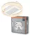 OSRAM Kerek rácsos LED mennyezeti ventilátoros lámpa, beltéri, fehér, 3100 lm, 55 W, 3000–6500 K, acél és műanyag, IP20, hossz: 135 mm, magasság: 500 mm, dimmelhető ( 4099854445552 )