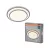 OSRAM Orbis Berlin kerek LED mennyezeti lámpa, beltéri, ezüst, 1000 lm, 16 W, 3000 K, fém, IP20, átmérő: 293 mm, magasság: 65 mm ( 4099854446399 )