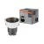 OSRAM beépíthető LED spot lámpa, beltéri, fekete, fehér, 700 lm, 10 W, 3000 K, alumínium és PC, IP20, átmérő: 93 mm ( 4099854446993 )