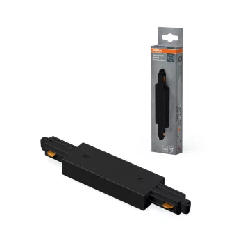   OSRAM Tracklight sínrendszerhez középső tápegység, beltéri, fekete, műanyag, hossz: 172 mm ( 4099854447280 )