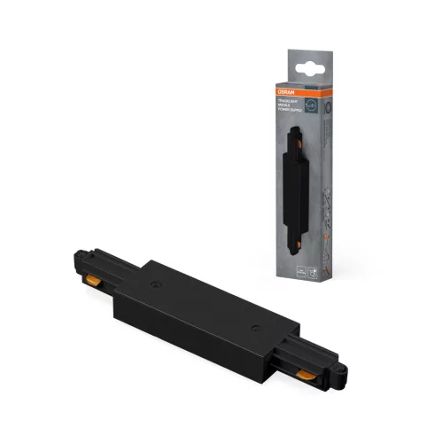 OSRAM Tracklight sínrendszerhez középső tápegység, beltéri, fekete, műanyag, hossz: 172 mm ( 4099854447280 )
