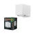 OSRAM ENDURA® négyzetes lefelé világító oldalfali lámpa, kültéri, fehér, GU10, alumínium, IP44, hossz: 92 mm ( 4099854447600 )