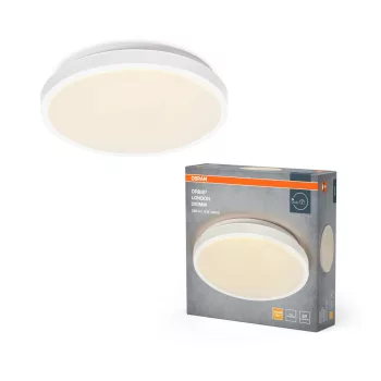   OSRAM Orbis London kerek LED mennyezeti lámpa, beltéri, fehér, 1050 lm, 16 W, 3000 K, fém, IP20, átmérő: 280 mm, magasság: 70 mm ( 4099854448379 )