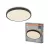 OSRAM Orbis London kerek LED mennyezeti lámpa, beltéri, fekete, 1450 lm, 24 W, 3000 K, fém, IP20, átmérő: 395 mm, magasság: 75 mm ( 4099854448393 )