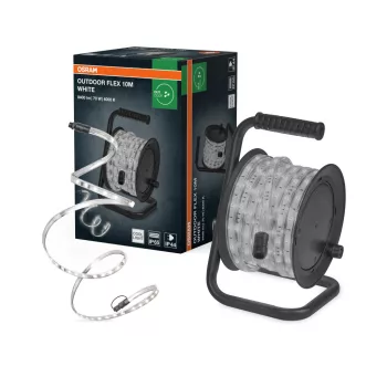   OSRAM kültéri LED szalag, kültéri, fehér, 6000 lm, 70 W, 4000 K, (PVC), IP65, hossz: 10000 mm ( 4099854449154 )