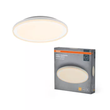   OSRAM Orbis Pederson kerek LED oldalfali lámpa, beltéri, fehér, 1450 lm, 24 W, 3000 K, fém, IP20, átmérő: 450 mm, magasság: 80 mm ( 4099854449789 )