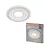 OSRAM Orbis beltéri LED mennyezeti lámpa, 42W, 3000K meleg fehér, 2400lm, IP20, fehér