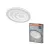 OSRAM Orbis spirál ovális LED mennyezeti lámpa, beltéri, fehér, 2200 lm, 37 W, 3000 K, acél, IP20, magasság: 485 mm ( 4099854450341 )