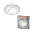 OSRAM Orbis spirál LED mennyezeti lámpa központi- és peremvilágítással, beltéri, fehér, 1600 lm, 27 W, 3000 K, acél, IP20, átmérő: 400 mm, magasság: 50 mm ( 4099854450389 )