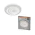 OSRAM Orbis spirál kerek LED mennyezeti lámpa, beltéri, fehér, 2300 lm, 42 W, 3000 K, acél, IP20, átmérő: 506 mm, magasság: 56 mm ( 4099854450440 )