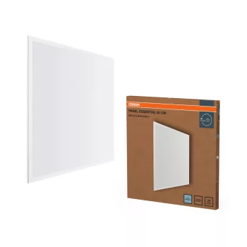 OSRAM Essentials beltéri LED panel, 36W, 6500K hideg fehér, 3200lm, IP20, fehér, prémium világítás