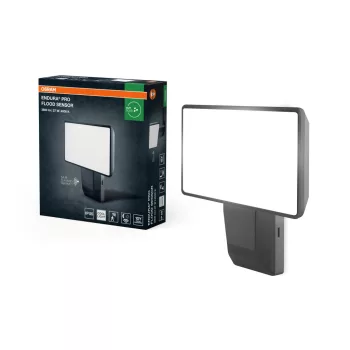   OSRAM ENDURA® PRO LED reflektor mozgásérzékelővel, kültéri, sötétszürke, 3000 lm, 27 W, 4000 K, (PC), IP55, hossz: 225 mm ( 4099854451744 )