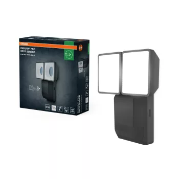   OSRAM ENDURA® PRO LED spot lámpa mozgásérzékelővel, kültéri, sötétszürke, 1500 lm, 16 W, 4000 K, (PC), IP55, hossz: 187 mm ( 4099854451812 )