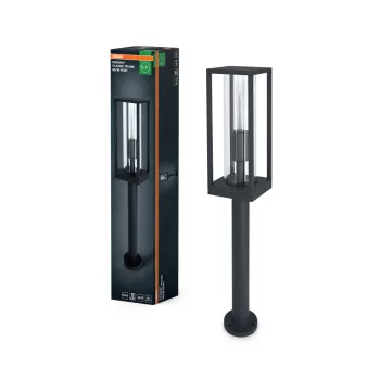   OSRAM ENDURA® keretes kerti álló lámpa, kültéri, sötétszürke, E27, alumínium, IP44, magasság: 600 mm ( 4099854452024 )