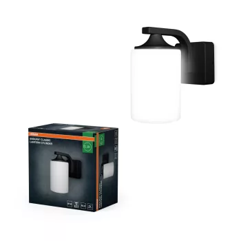   OSRAM ENDURA® henger formájú lámpás, kültéri, fekete, E27, alumínium, IP44, hossz: 212 mm, magasság: 118 mm ( 4099854452079 )