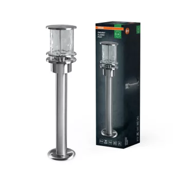   OSRAM ENDURA® Post kerti álló lámpa, kültéri, fekete/arany, E27, alumínium, IP44, hossz: 550 mm, magasság: 127 mm ( 4099854452239 )