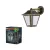 OSRAM ENDURA® hagyományos alumínium lefelé világító oldalfali lámpa, kültéri, fekete/arany, E27, alumínium, IP44, hossz: 230 mm ( 4099854452352 )