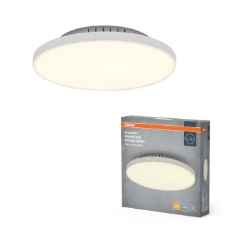 OSRAM beltéri LED panel, 19W, 3000K meleg fehér, 1750lm, IP20, fehér, átmérő 300mm